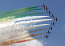 Frecce Tricolori Time Italiano de Demonstração