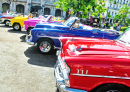 Carros Americanos Vintage em Havana, Cuba