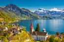 Lago Lucerne, Alpes Suíços