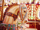 Cavalo de Madeira Merry-Go-Round