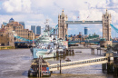 HMS Belfast e Ponte da Torre, Londres