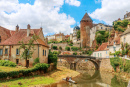 Semur en Auxois, Burgundy, França
