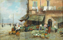 Mercado na Via Marina, Nápoles