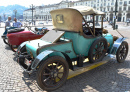 Exibição de Carros Antigos em Turin, Itália