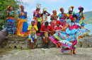 Dançarinos Tradicionais em Portobelo, Panamá
