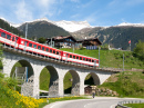 Ferrovia Rhaetian, Vale Surselva, Suíça
