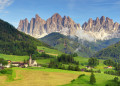 Val di Funes, Dolomites, Itália