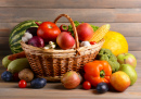 Cesta de Frutas e Verduras