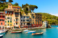 Porto de Portofino, Genoa, Itália