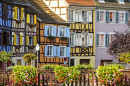 Casas em Enxaimel em Colmar, França