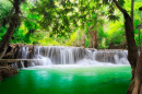Cachoeira Huay Mae Kamin, Tailândia