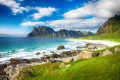 Eggum Beach na Noruega