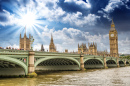 Ponte Westminster Sobre o Rio Thames, Londres
