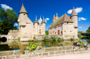Castelo de la Clayette, Burgundy, França
