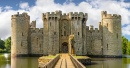 Castelo de Bodiam, Leste de Sussex, Inglaterra