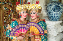 Dançarinas Legong Balinesas