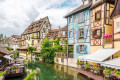Canal em Colmar, França