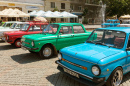 Exibição de Carros Antigos, Odessa, Ucrânia