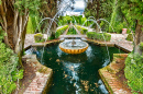 Generalife Gardens, Granada, Espanha
