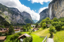 Cataratas de Staubbach, Alpes Suíços