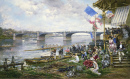 Regata de Verão na Ponte em Bercy
