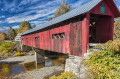Ponte Coberta em Vermont, USA