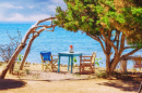 Praia de Dafni, Ilha Zakynthos, Grécia