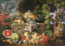 Vida Morta de Frutas e Flores