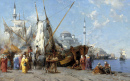 Mercado em Constantinopla