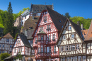 Casas de Madeira em Miltenberg, Alemanha