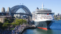 Queen Victoria no Porto de Sydney