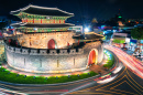 Paldalmun Gate em Suwon, Coreia do Sul