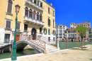 Ponte Antiga e Palácio em Veneza