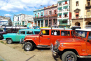 Carros Americanos Clássicos em Havana, Cuba