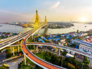 Pôr do Sol em Bangkok, Tailândia