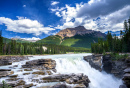 Athabasca Falls, Parque Nacional Jasper, Canadá