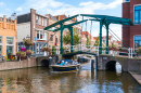 Ponte Levadiça em Leiden, Holanda