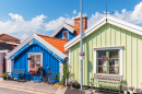 Casas de Madeira em Karlskrona, Suécia
