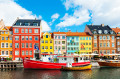 Baira Mar de Nyhavn, Copenhague, Dinamarca