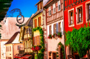 Vila Riquewihr, Alsácia, França
