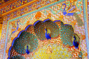 Peacock Gate, Palácio da Cidade de Jaipur, Índia