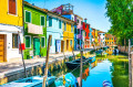 Ilha Burano, Veneza, Itália