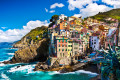 Vila de Pescadores Riomaggiore, Itália
