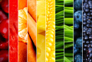 Arco-Íris de Frutas e Vegetais