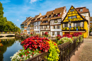 Canais de Colmar, Alsácia, França