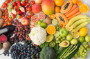 Variedade de Frutas e Legumes