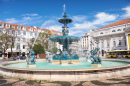 Praça Rossio, Lisboa, Portugal