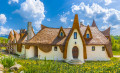 Castelo de Argila da Vila de Porumbacu, Romênia