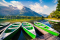 Lago Hintersee, Alpes Austríacos