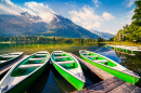 Lago Hintersee, Alpes Austríacos